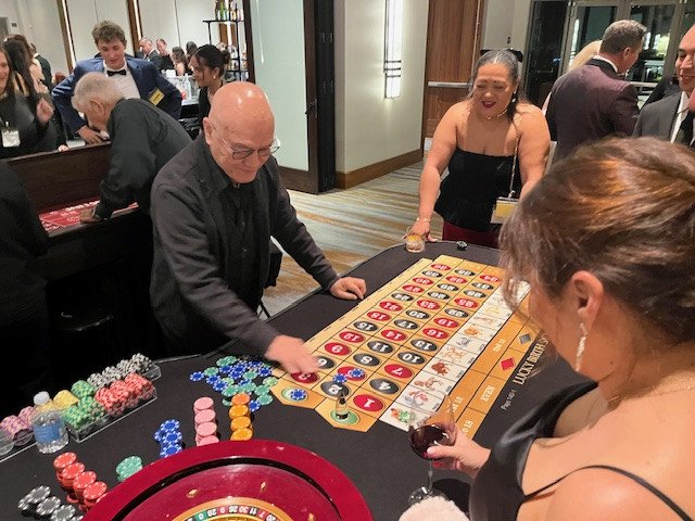 Casino night at Marriott Irvine Spectrum Hotel in Irvine, California