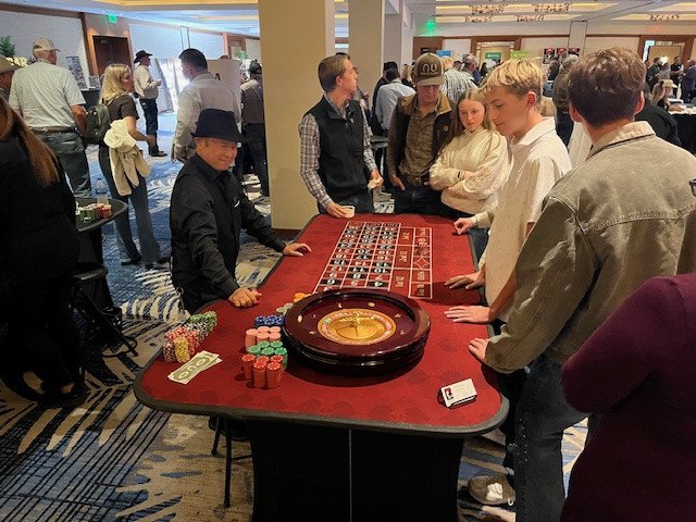 Casino night at Hyatt Regency Orange County in Garden Grove, California