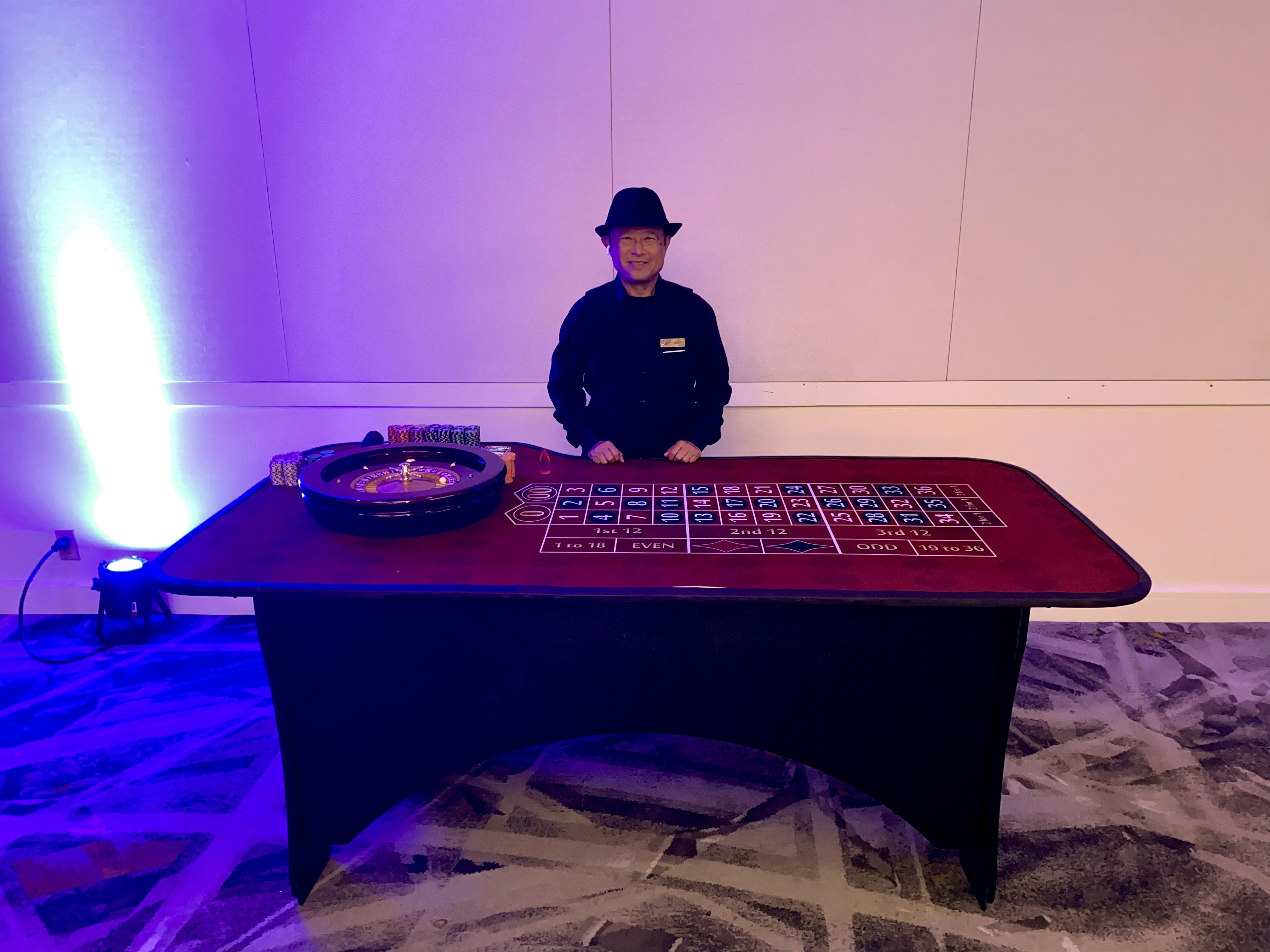 Casino night at The Westin Los Angeles Airport in Los Angeles, California