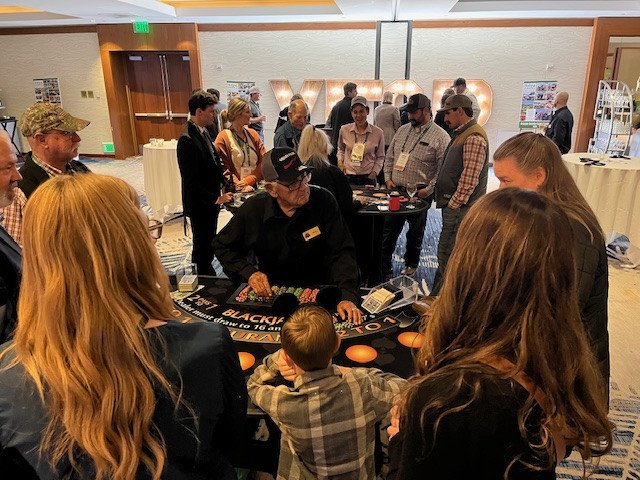 Casino night at Hyatt Regency Orange County in Garden Grove, California