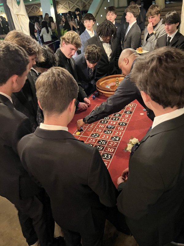 Casino night at Lake Chalet Seafood Bar and Grill in Oakland, California