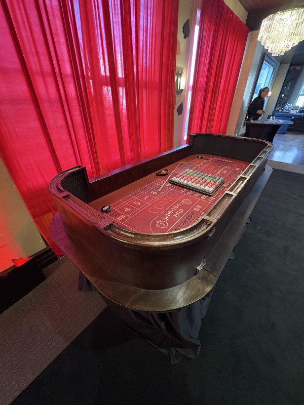 Casino night at Amador Club in San Francisco, California