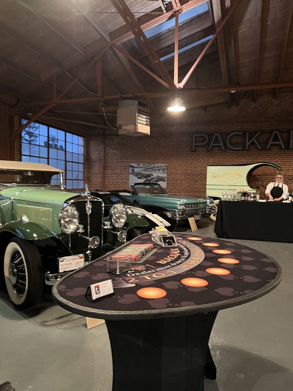 Casino night at The Candy Store in Burlingame, California
