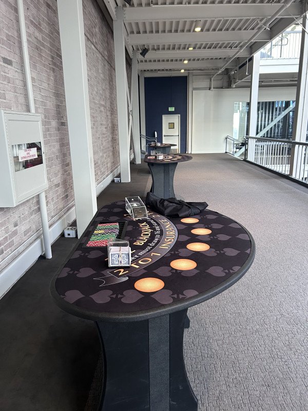 Casino night at San Francisco Design Center Galleria in San Francisco, California