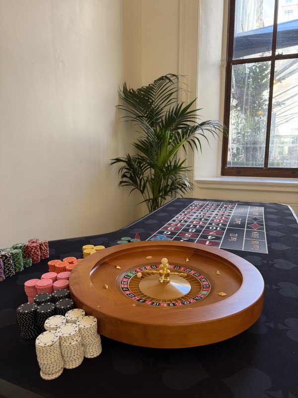 Casino night at The San Francisco Mint in San Francisco, California