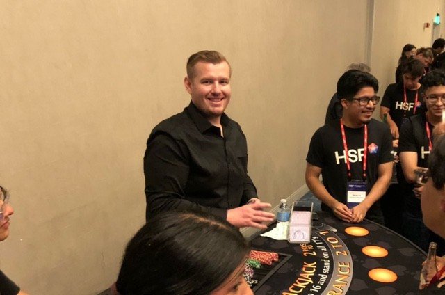Casino night at Los Angeles Airport Marriott in Los Angeles, California