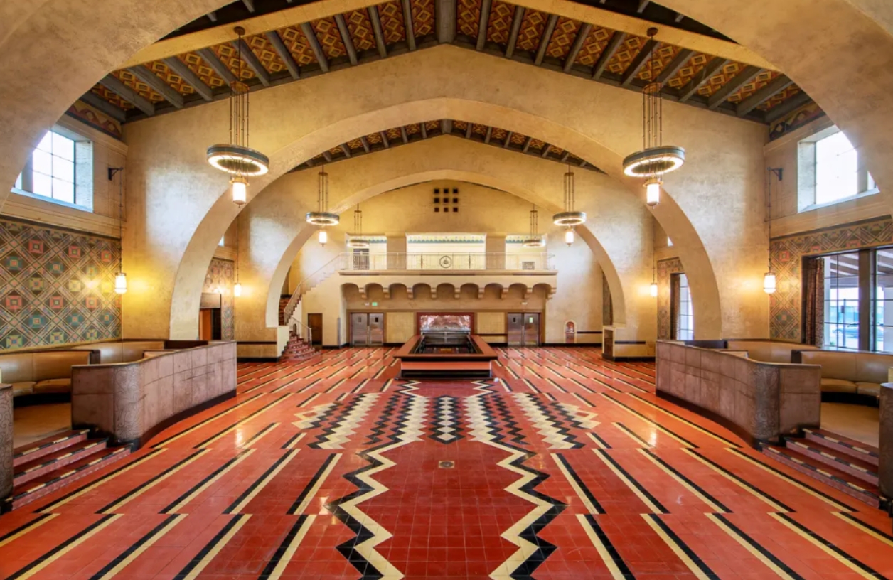 Fred Harvey at Union Station interior view