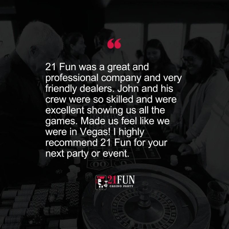 Casino Party Rentals for Incredible Casino Night Events